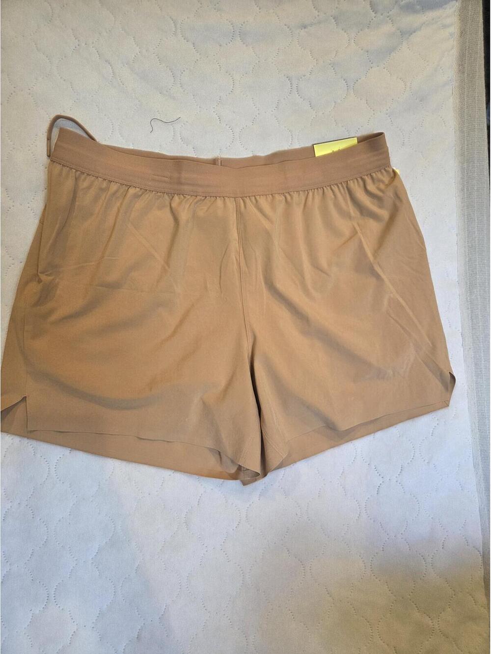 All in motions size xl- Beige Casual Shorts with Elastic Waistband